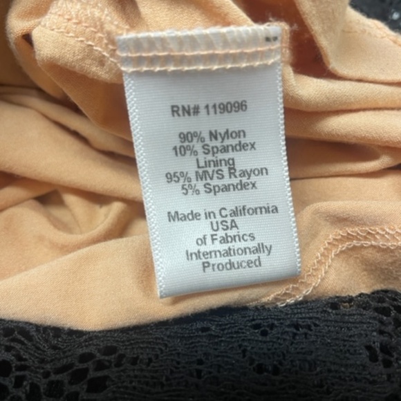 NIGHTCAP Black Lace Keyhole Open Bottom Maxi Dress EUC - Picture 7 of 12